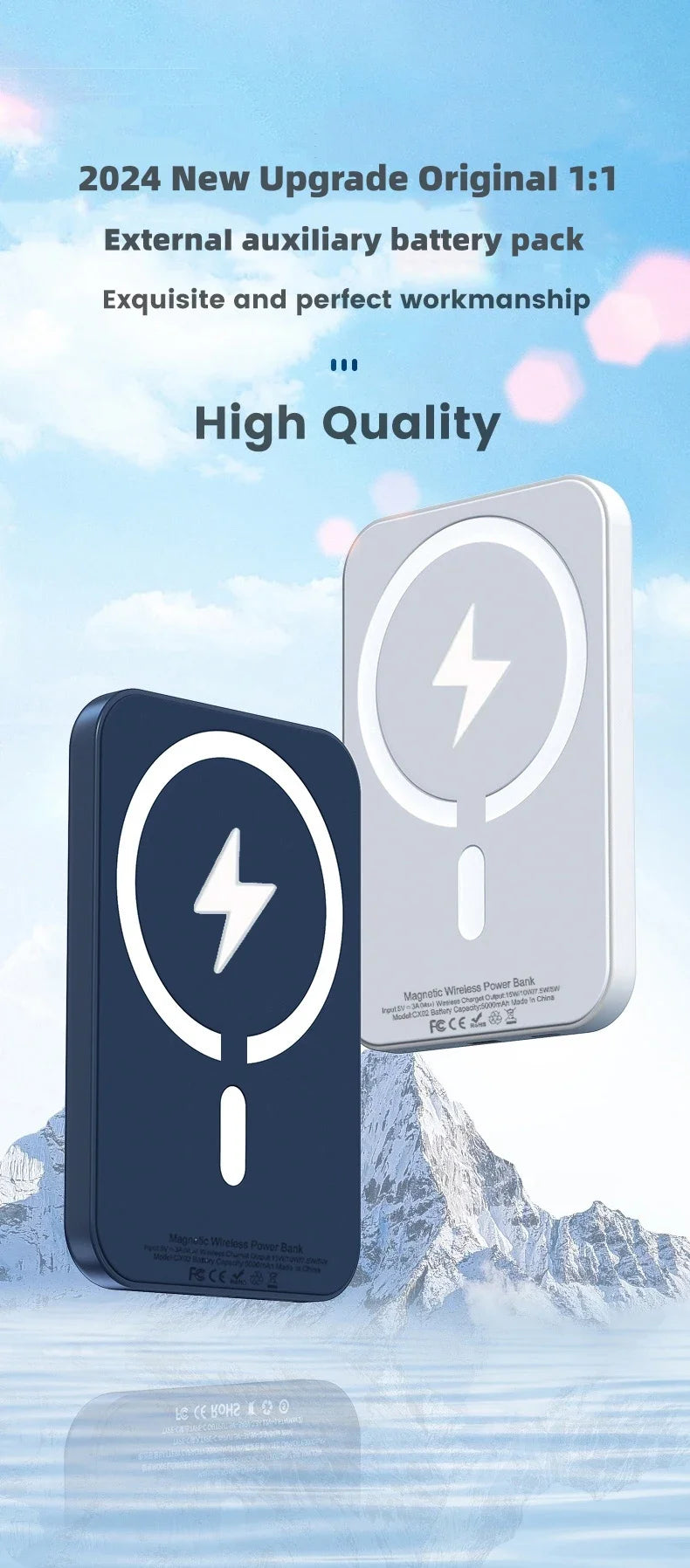 Magnetic Powerbank for iPhone