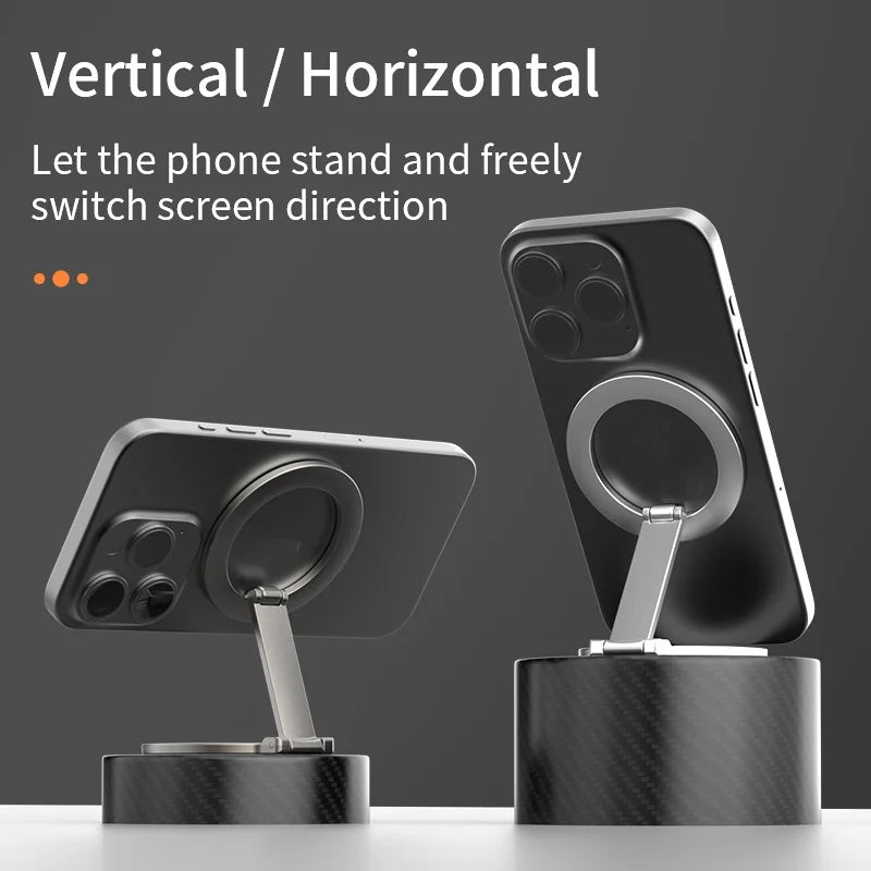 Foldable Double-Sided Magnetic Phone Holder