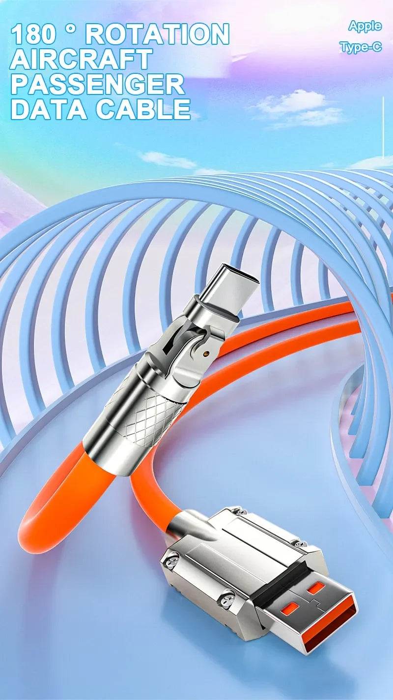 120W, 7A Fast Charge USB Type-C Cable