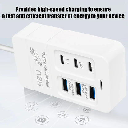 6-Port Multiport USB Charger (35W PD):